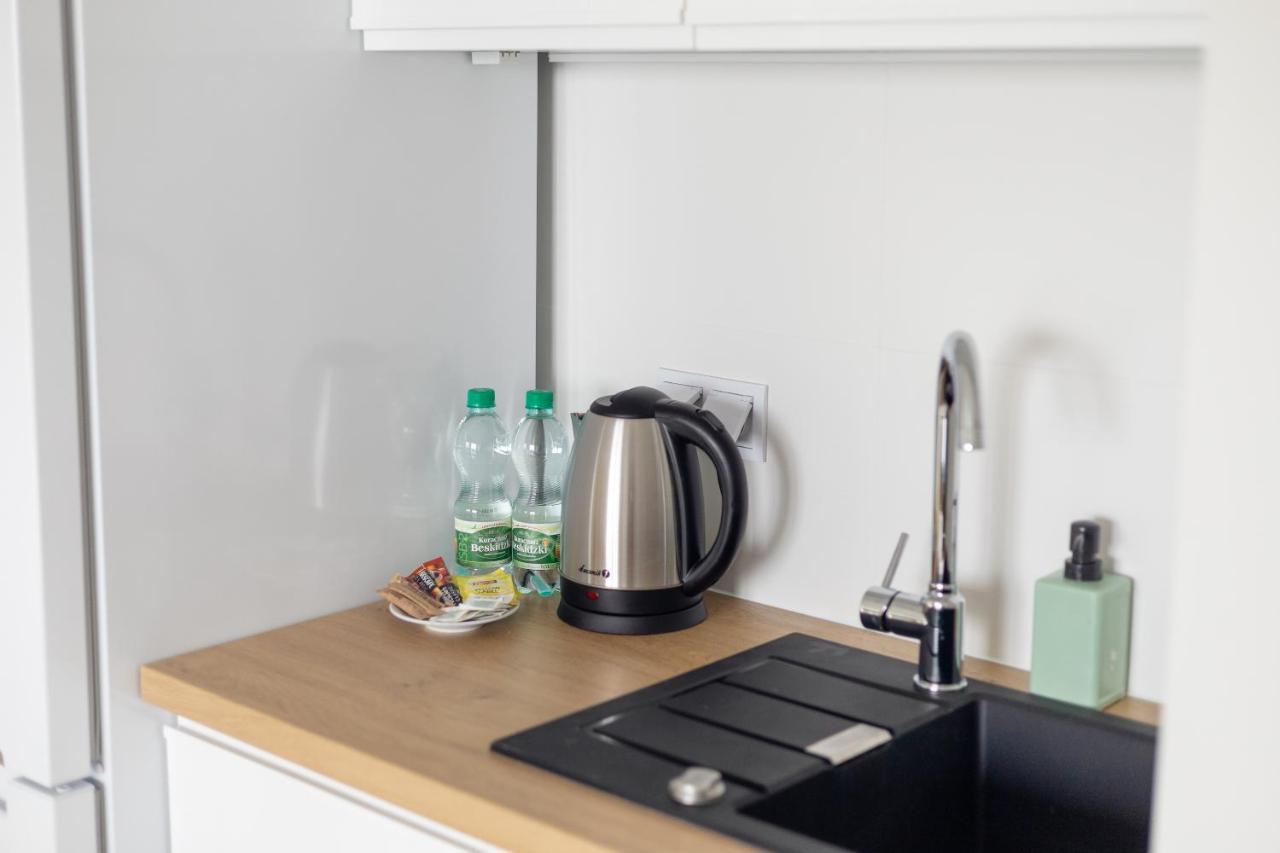 Wola Chic Blue Apartment Warschau Buitenkant foto